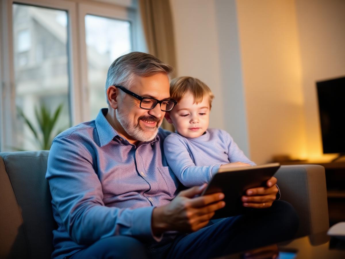 Family browsing internet
